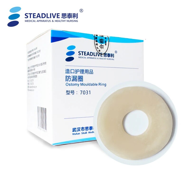 10pcs/lot~New Arrival Ostomy Paste Ring, Stretch shaping to prevent leakage, leakage-proof Ostomy Paste Ring to protect skin~