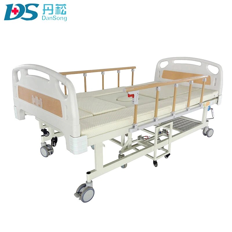 Five Functions Health Medical Nursing Bed Hospital Bed with wheel chair