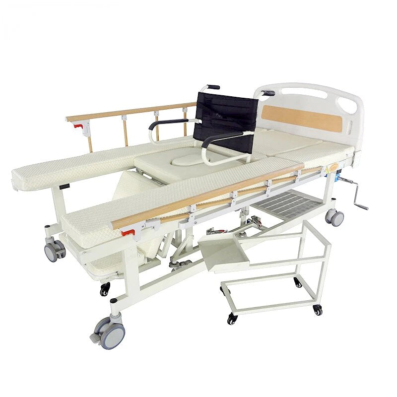 Five Functions Health Medical Nursing Bed Hospital Bed with wheel chair